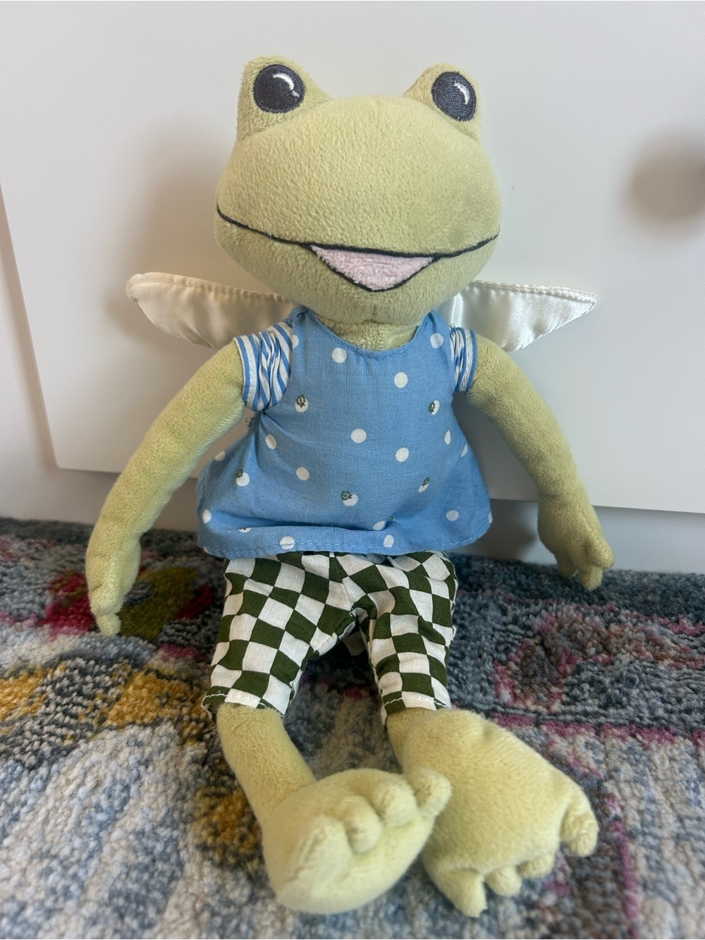 IKEA fabler groda green fairy frog plush - Picture 1 of 3